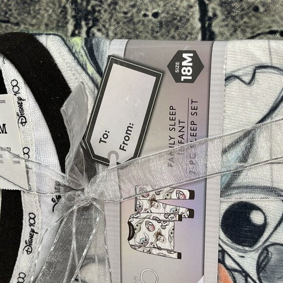 Disney Infant 18 Months 100 Years Character Mash Up Matching Family 2pc Pajama - Picture 4 of 10